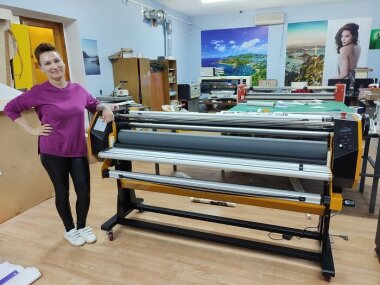 «Смарт-Т» установила УФ-принтер ARK-JET и ламинатор MEFU в типографии «Армавир Фото»