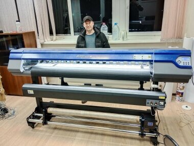 «КОВЧЕГ» запустила принтер ARK-JET SOL 1600 в столичной студии печати Grigas