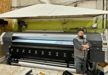 «КОВЧЕГ» установила трехметровый ARK-JET SOL 3204 в «Р ПРОЕКТ»