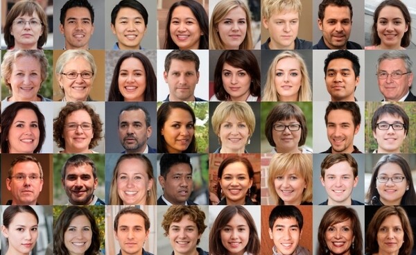 Люди с большим трудом отличают настоящие фотографии людей от сгенерированных