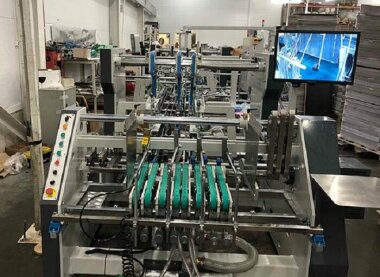 PrintPack запустила фальцевально-склеивающую машина DGM TECHNOFOLD 1100SL 