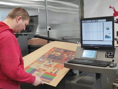 Печать мелких элементов и считываемых штрихкодов на струйном принтере G!Digital SC430