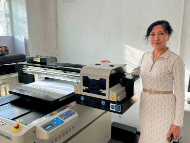 MataPrint установила УФ-принтер Sprinter DPP A1E в SUNRISE в Казахстане