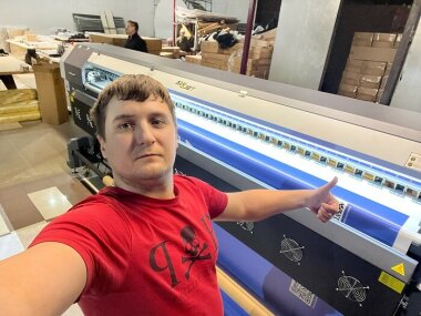 «КОВЧЕГ» установила трехметровый ARK-JET SOL 3204 в РПК «Иван-Пресс»