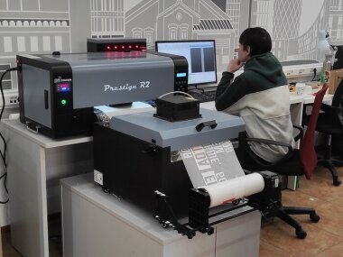 DTF-система от ГК «РУССКОМ» на производстве Kirill Karavaev Store