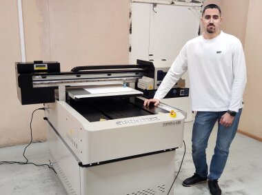«Смарт-Т» установила УФ-принтер Sprinter DPP A1E в «Лазер Арт» из Воронежа