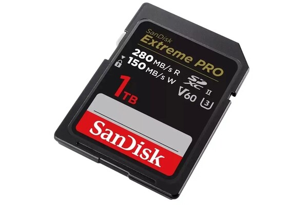 Представлена первая в мире SD-карта емкостью 4 Тбайт