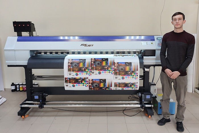 «КОВЧЕГ» установила УФ-принтер ARK-JET UV 1802 в РПК «Магма»