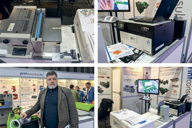 На выставке видно