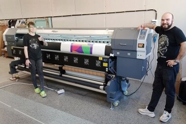 «Смарт-Т» установила трехметровый ARK-JET SOL 3202 в типографии «48 часов»