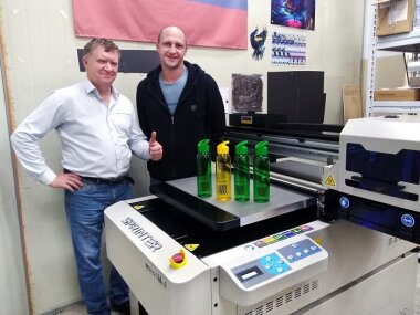 «Смарт-Т» установила во Владивостоке планшетный УФ-принтер Sprinter DPP A1E