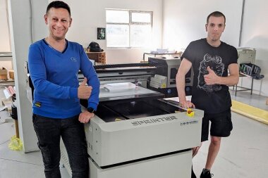 «КОВЧЕГ» установила УФ-принтер Sprinter DPP A1E в Симферополе