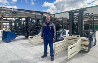 АО «Волга» закупила партию новых погрузчиков 