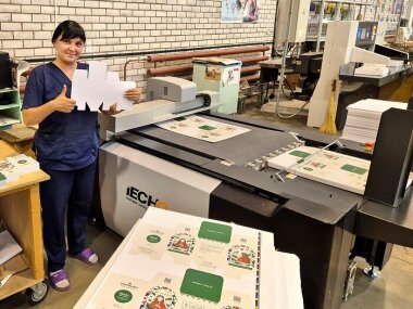 «Смарт-Т» запустила режущий плоттер iECHO PK4 на предприятии «Коми республиканская типография»