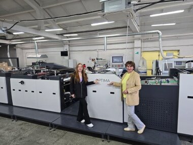 «ЯМ Интернешнл» установила автоматический односторонний ламинатор Optima 1050 в Челябинске