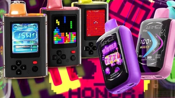 Электронные сигареты со встроенными играми особенно опасны