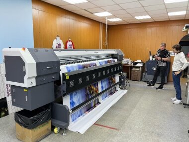 «КОВЧЕГ» запустила 3-х метровый экосольвентник ARK-JET SOL 3200 в Петропавловске-Камчатском