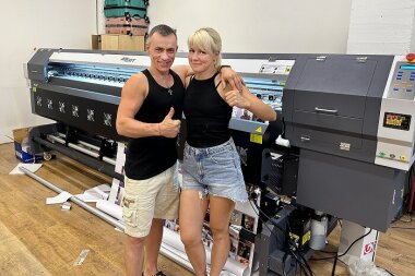 «КОВЧЕГ» установила 3-метровый экосольвентник ARK-JET SOL 3204 в типографии «ЛеГран Принт»