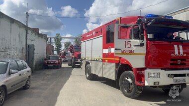 Ликвидирован условный пожар в здании типографии в Муроме