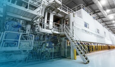 Плановый предупредительный ремонт на производстве картона в ЦБК «КАМА»