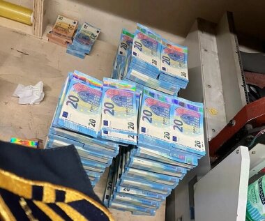 Подпольная типография успела напечатать 11 миллионов евро