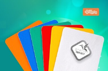 Шесть оттенков световозвращающих плёнок Grafix ReflectZR 3100 