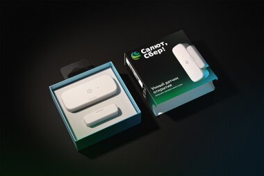 Футуристическая упаковка для «СберДевайсов»