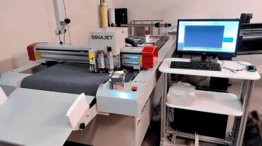 Второй режущий плоттер SINAJET DF в типографии «Кегли Принт»