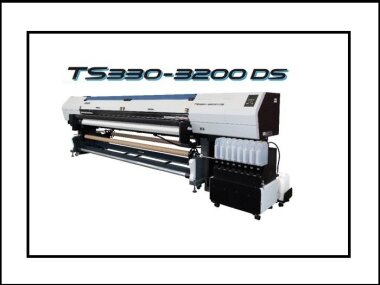 Сублимационный принтер Mimaki TS330-3200DS подойдет и для прямой печати на текстиле