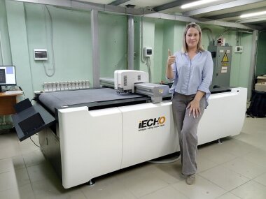 Инженером «Смарт-Т» установлен плоттер iECHO PK-1209 PRO MAX в Казани