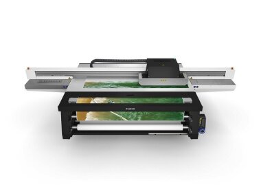 Canon повысила эффективность работы широкоформатных планшетных УФ-принтеров 