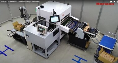 Система Horizon SPS-300L предназначена для послепечатной обработки гибкой упаковки