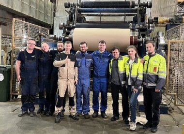 На ПСБК модернизирована картоноделательная машина