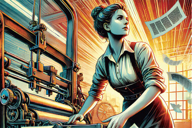 Производительность труда в типографиях