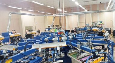 Второй сервоприводный трафаретный печатный станок Hurricane установлен в PINHEAD