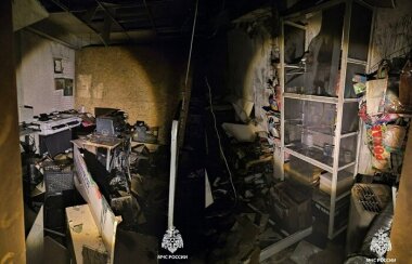 Пожар в типографии в Усть-Илимске ликвидирован