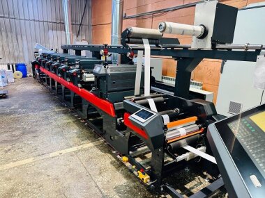 Флексомашина Omet Kflex 430 установлена в типографии PS-Print
