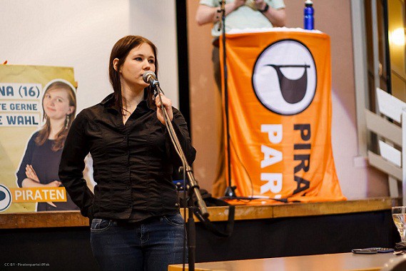 Жасмин Маурер, Пиратская партия, Германия,