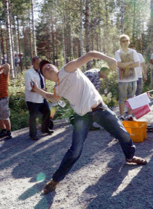 Финляндия, мировой рекорд, метание телефонов