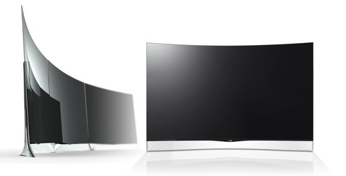 Изогнутый OLED-телевизор LG