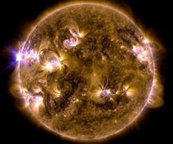 солнечные вспышки