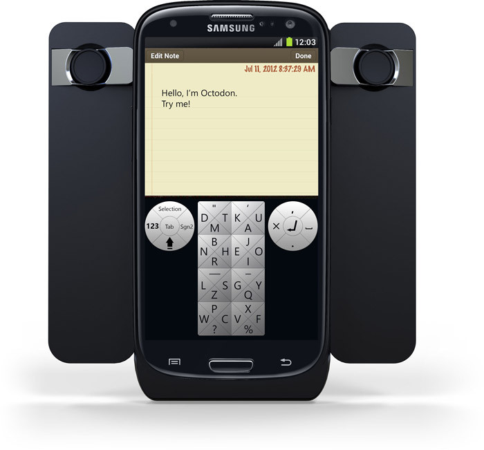 Клавиатура для смартфона - «Октодон»