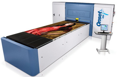 Широкоформатный планшетный струйный УФ-принтер Inca Onset S20i