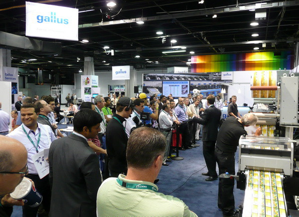Экспозиция Gallus на Labelexpo Americas