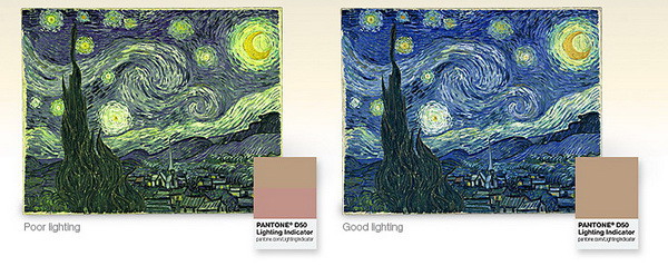 Справочники Pantone: проверка освещения и воспроизведение телесных тонов