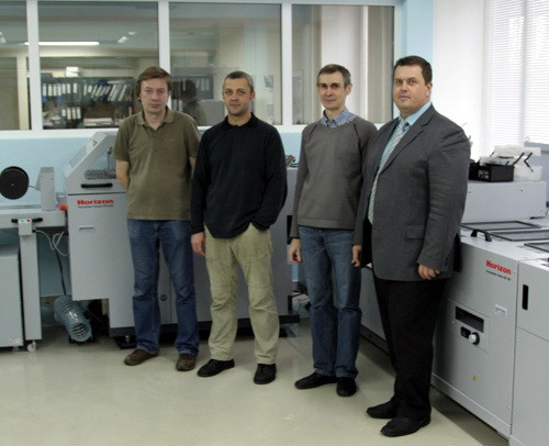 Первый в России автоматический комплекс Horizon StitchLiner 600