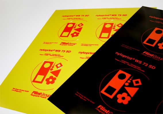 Мягкая цифровая пластина nyloprint WS-S для высокой печати