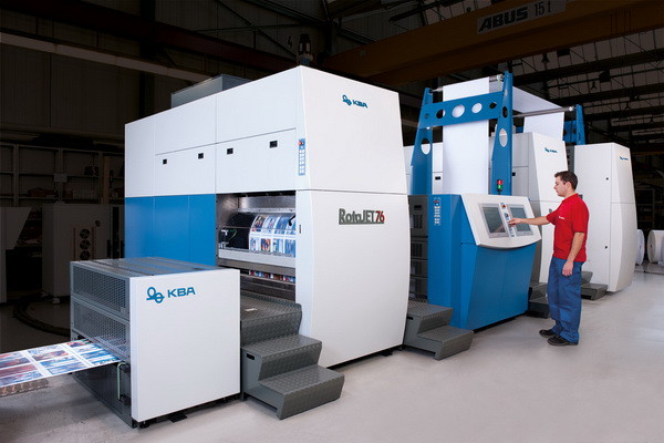 KBA готовит демонстрацию действующей ЦПМ RotaJET 76