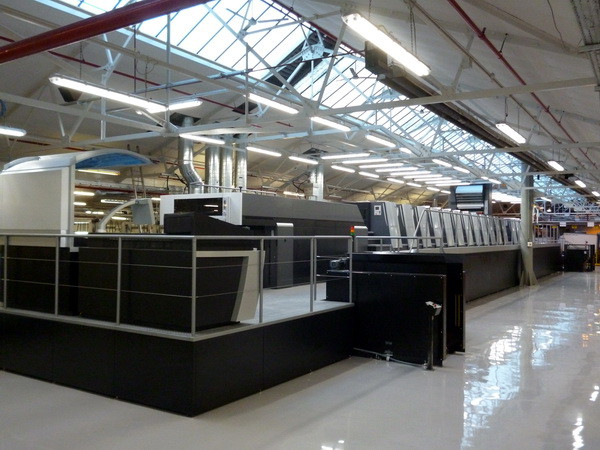 Cамая длинная машина Heidelberg в формате 70х100 