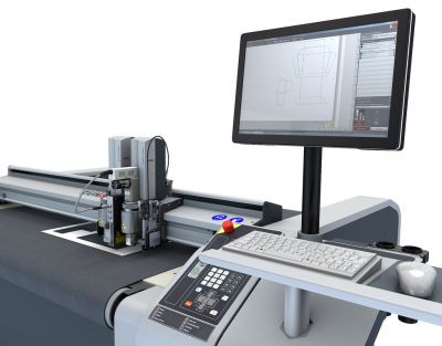 Экспозиция Zund на выставке FESPA